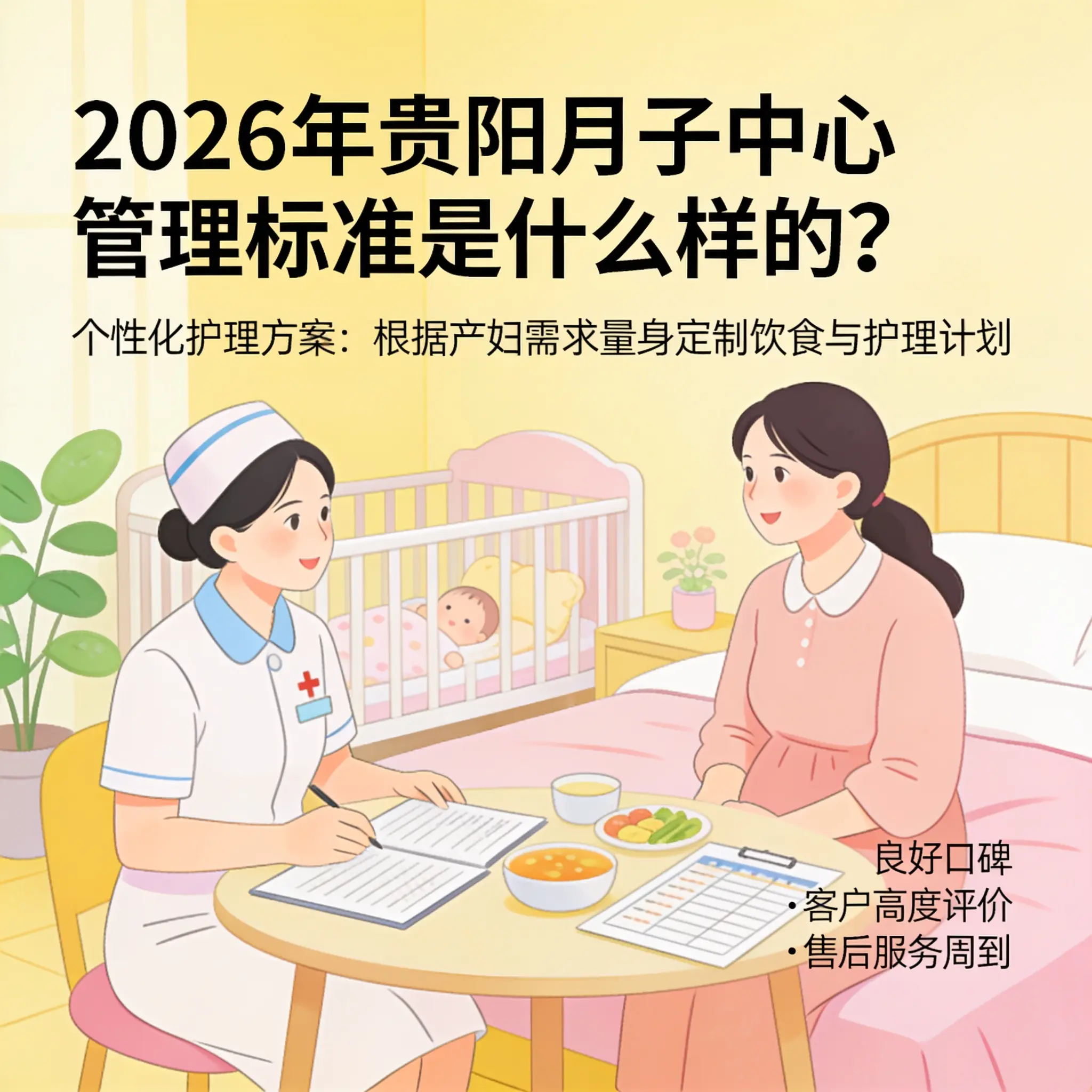 2026年乌当月子中心管理标准是什么样的？